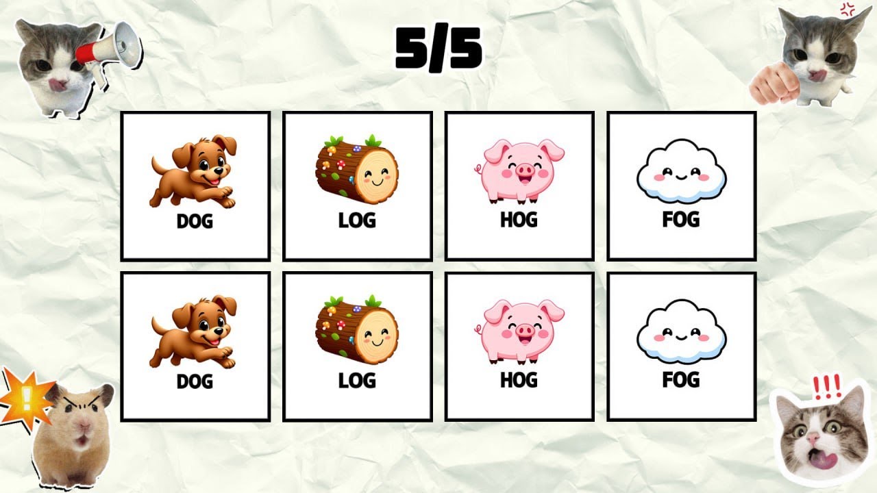 Say The Word On Beat Challenge | Level 1 - 5 | Level Easy to Insane