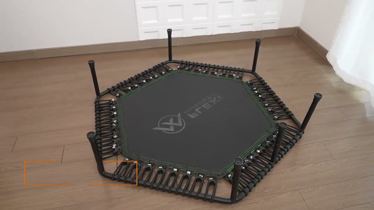Flexi Muscles - Hexagon Rebounder Trampoline for Adults