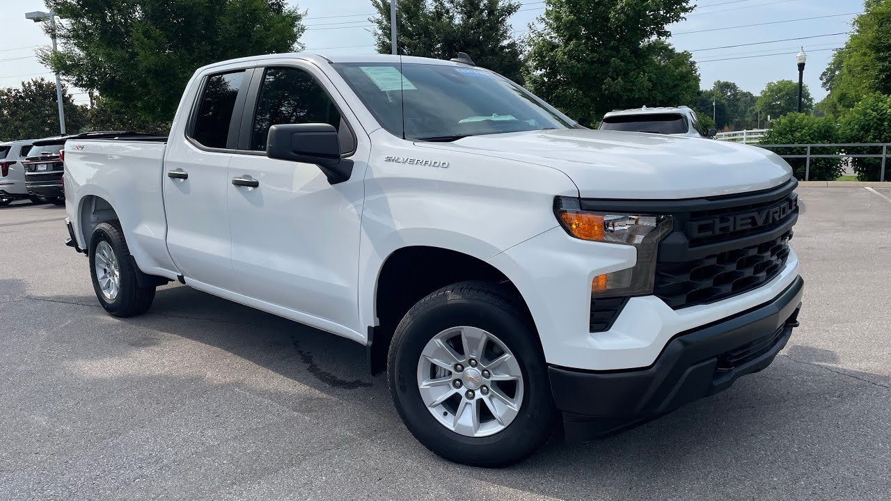 2025 Chevrolet Silverado 1500 WT Double Cab 5.3 POV Test Drive & Review