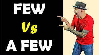 Diferencias entre FEW vs A FEW en #Inglés by Alejo Lopera Inglés 8,478 views 6 days ago 3 minutes, 1 second