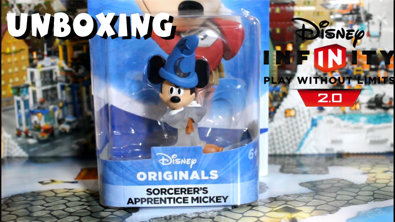 Disney Infinity 2.0 Crystal Sorcerer's Apprentice Mickey Unboxing