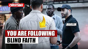 Three Confident Christians Attempt To Take On A Muslim! Mohammed Ali