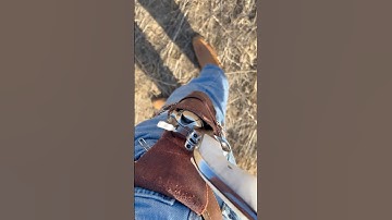 Ruger New Vaquero in 45 LC. Nothing prettier than a shiny single action