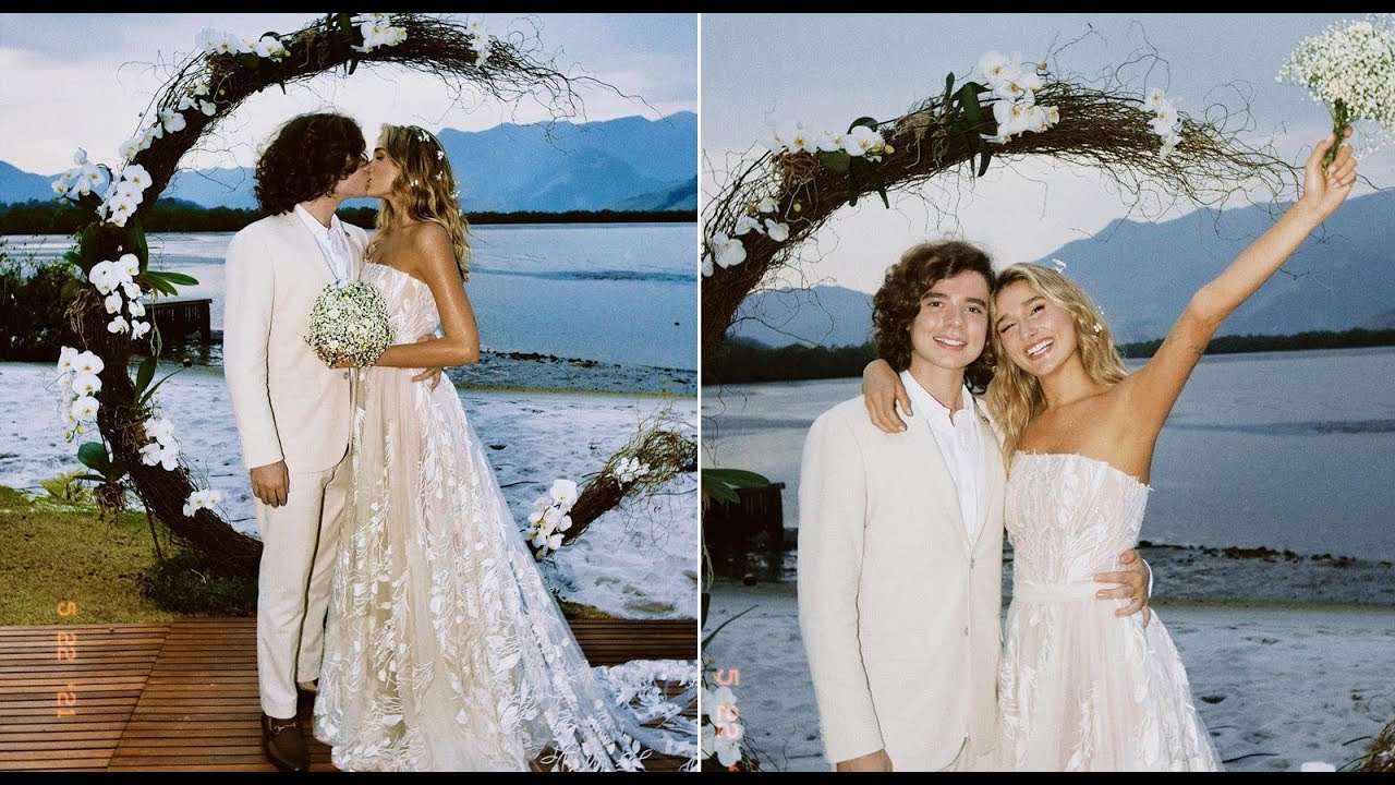 SASHA MENEGHEL EXCLUSIVO!! LUCIANO SZAFIR CANTA NO CASAMENTO DA SASHA