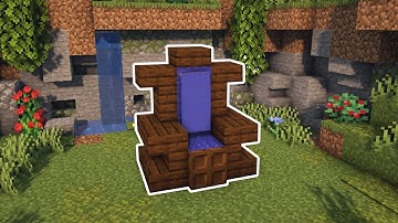 How to build a throne in Minecraft