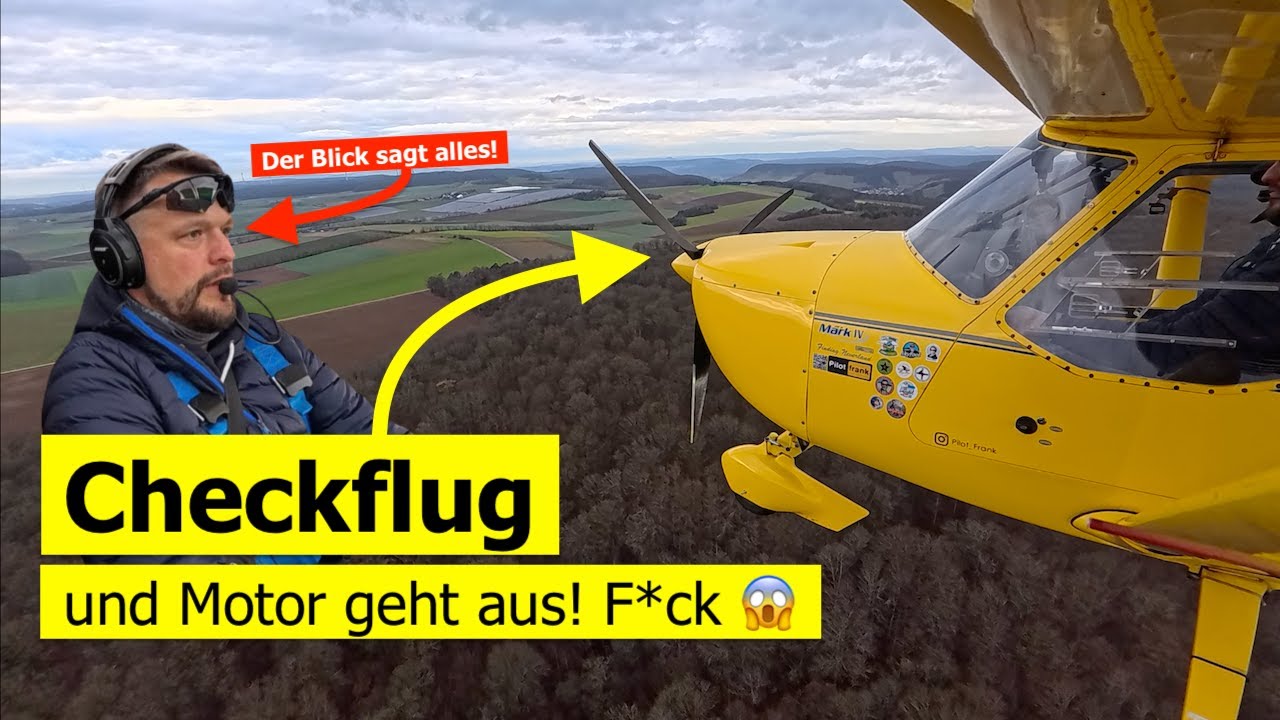 Flugzeugmotor geht aus!😱