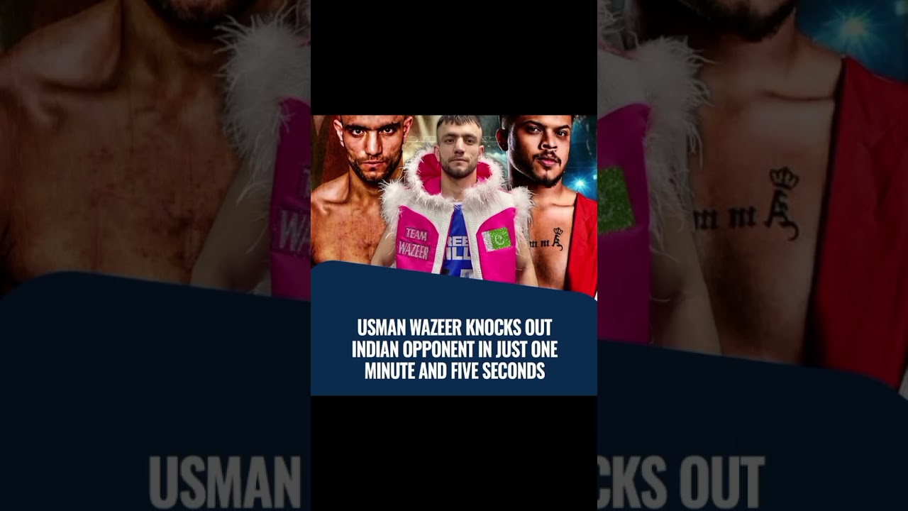 usman wazir boxer latest fight