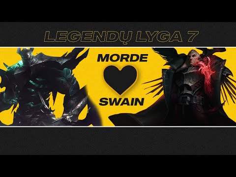 Legendų Lyga 7 - Swain + Morde = visiškai broken???