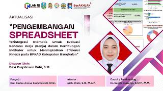 Aktualisasi  - Pengembangan Spreadsheet Terintegrasi Otomatis untuk Evaluasi Rencana Kerja (Renja)
