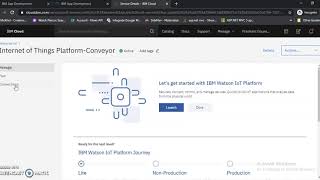 Implementing Conveyor Belt using IBM cloud and node red (tweet and mail)