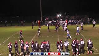 Genesee Bulldogs vs Wallace Miners 10-3-25