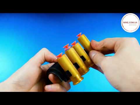 Игрушечный дробовик M870 оружие на присосках для стрельбы на 15м учит меткости / Вибрация 10 патронов красный, видео 1