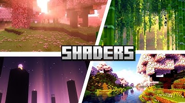Top 3 shaders for MCPE (1.21+) l Best  shaders  for minecraft  pocket edition 