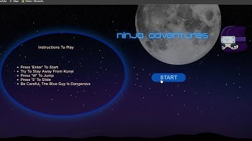 JavaScript 2D Game Development | Ninja Adventures