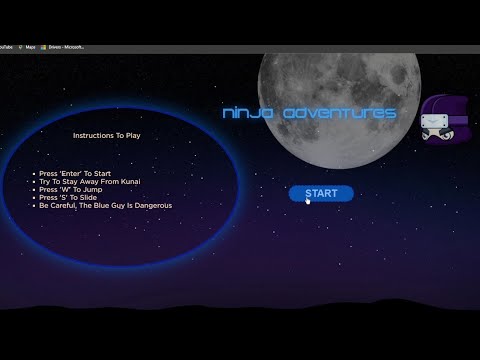 JavaScript 2D Game Development | Ninja Adventures