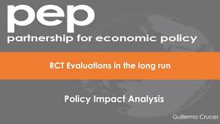 Class 9: RCT evaluations in the long run