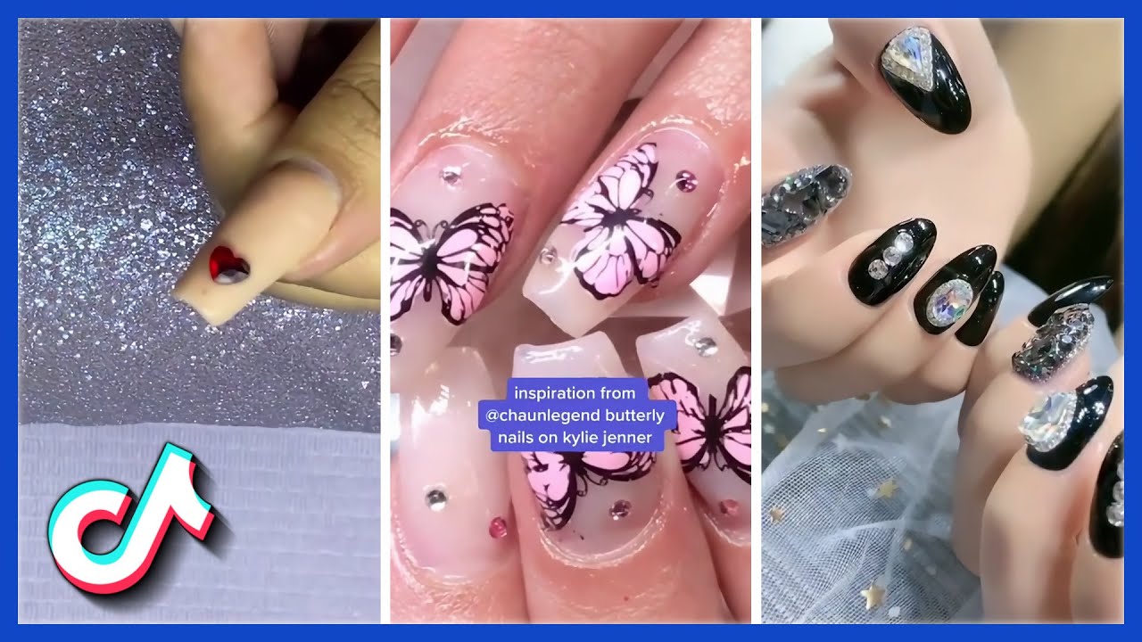 Classy Nail Goals Designs The Best Acrylic Nail Art Designs TikTok Compilation