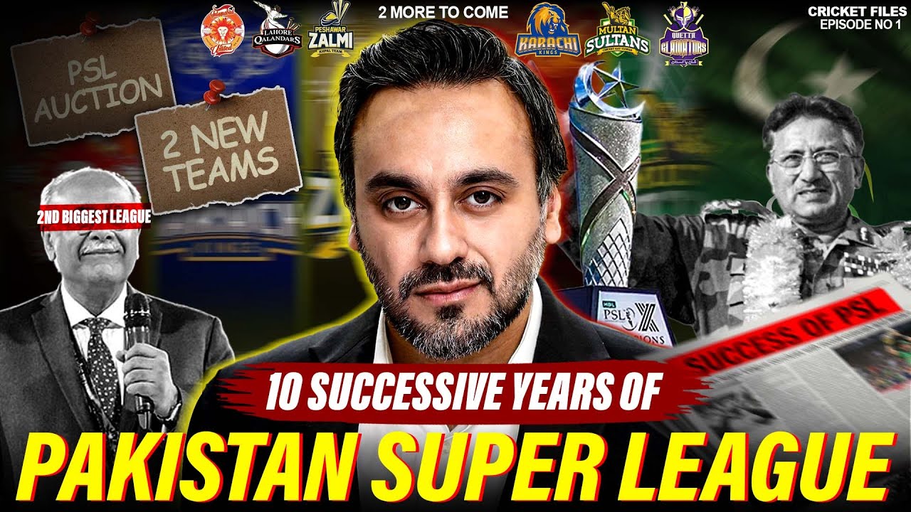 2 New Teams in PSL 11 - 10 Successive years of Pakistan Super League