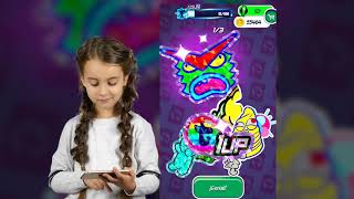 Floyd's Sticker Packs - Girl opening Sticker Packs screenshot 3