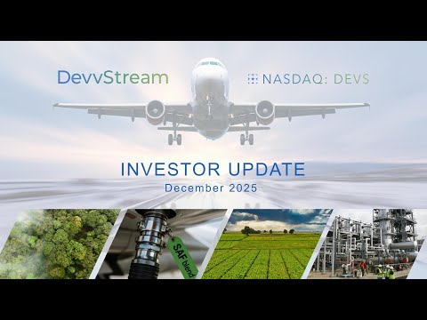 DevvStream Provides Investor Update 12/29/25