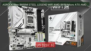 ASROCK New B850M STEEL LEGEND WIFI AMD B850 Micro ATX AMD R... — Top Pick 2026 | Unbeatable Price!