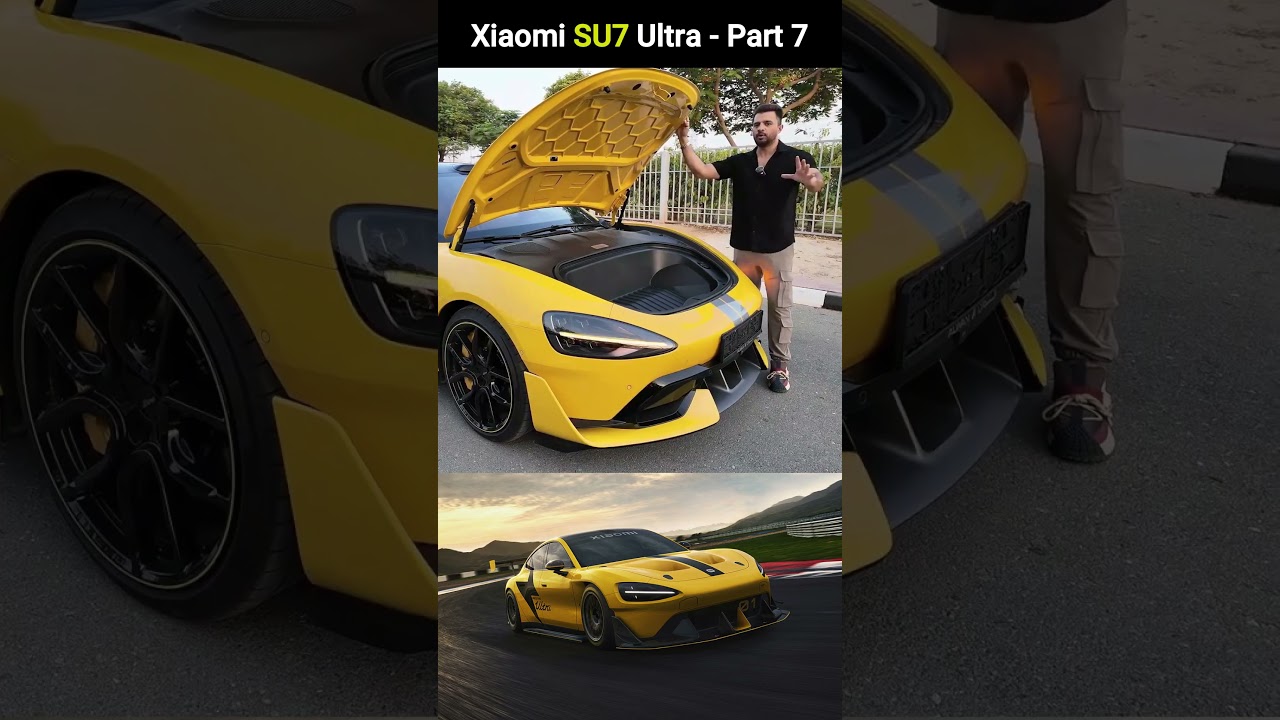 Xiaomi SU7 Ultra - 0-100 km\h in 1.98 seconds - 1548 HorsePower - 