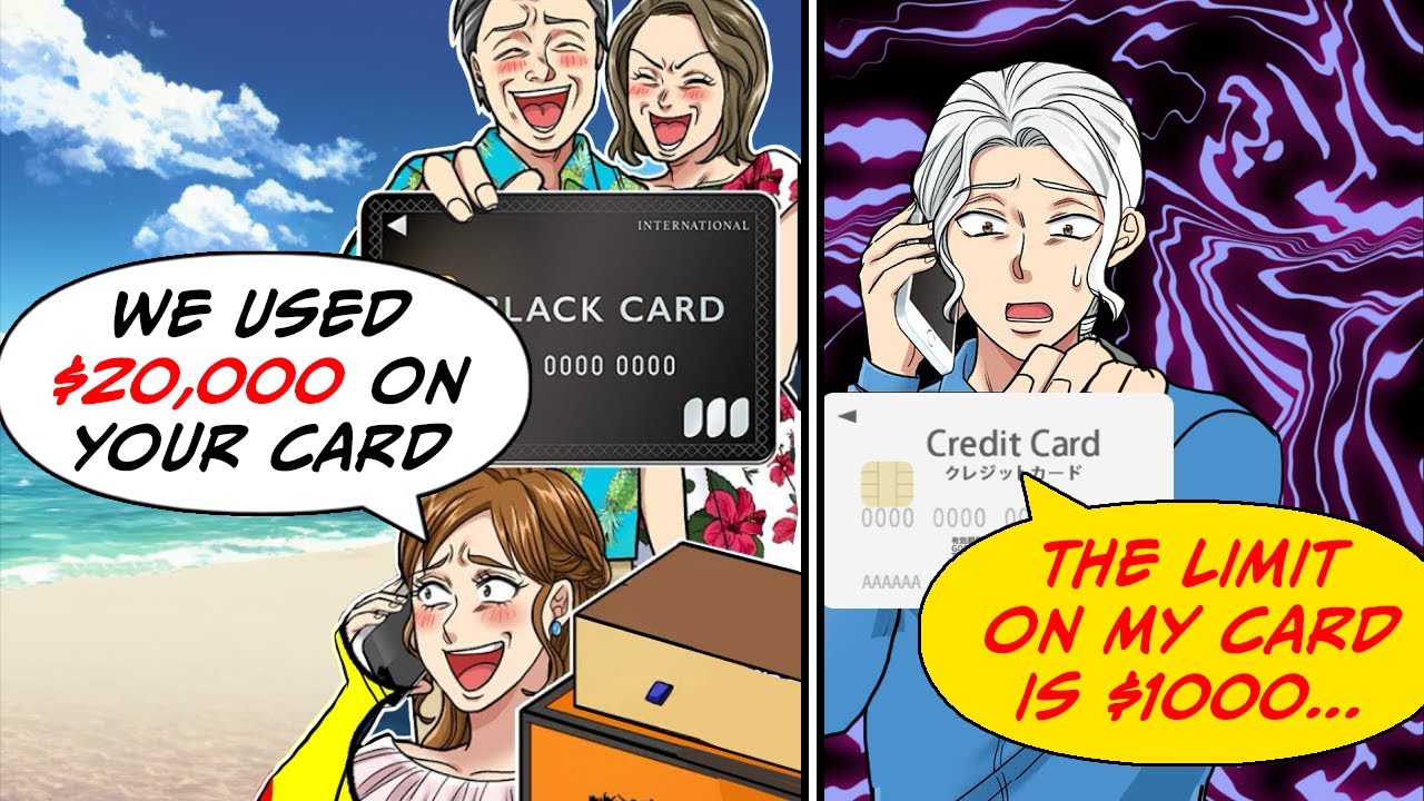 My family used my credit card to shop for a bunch of luxury brand items