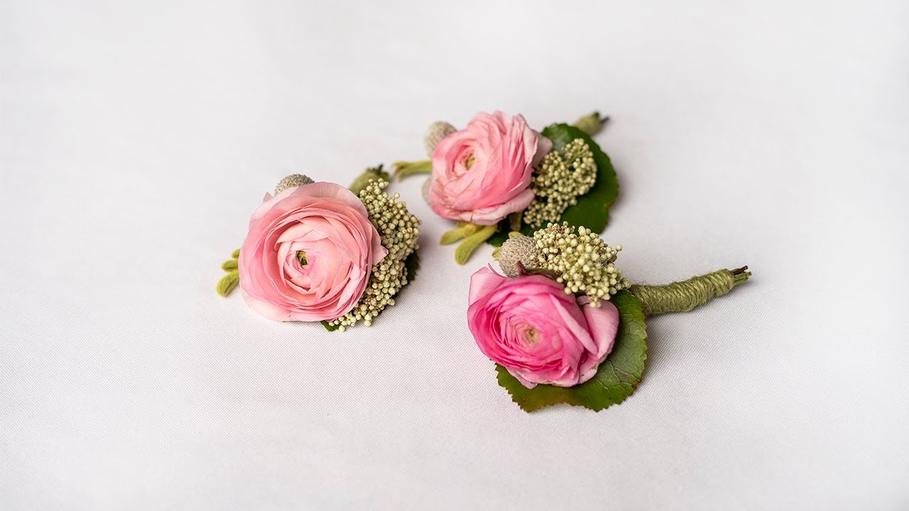 Ranunculus Boutonniere