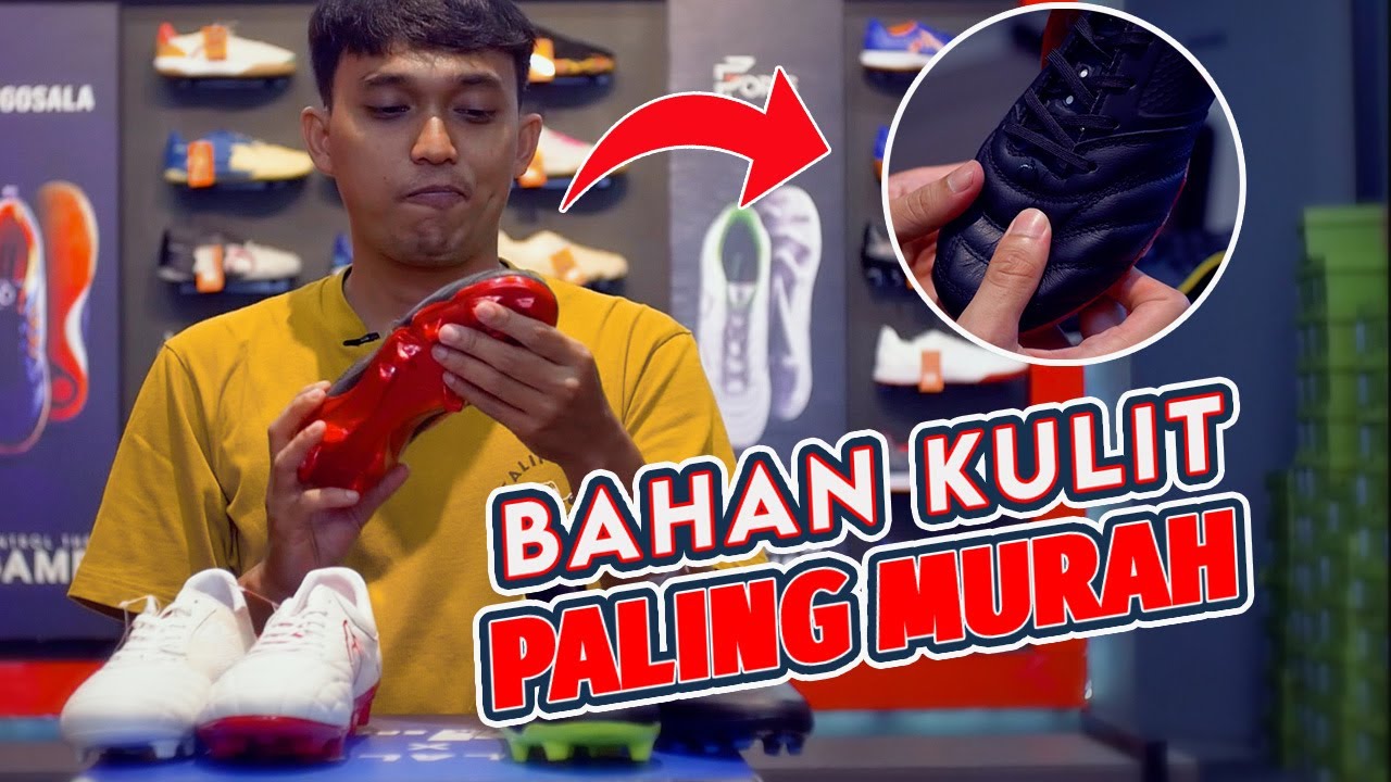 5 Rekomendasi Sepatu Bola Berbahan KULIT TERBAIK!