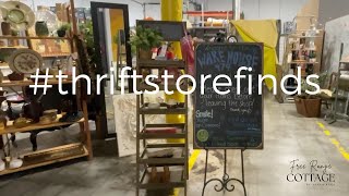 Thrifting for home decor/How to find the good stuff at the thrift store/Shop with me + thrift haul