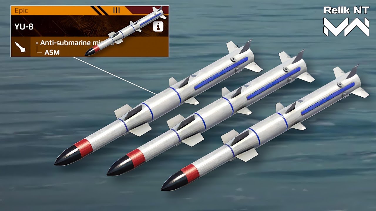 YU-8 Free And........Anti-submarine missile - Modern Warships 