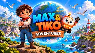 MAX & TIKO 🌊 The Mystery of the Island Lighthouse | Episode 2 | Kids Adventure Cartoon