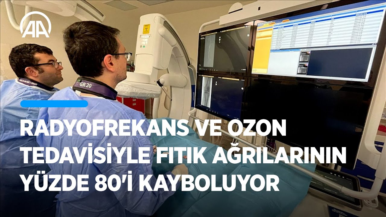 Radyofrekans ve ozon tedavisiyle fıtık ağrılarının yüzde 80'i kayboluyor