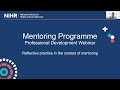 Reflective practice
