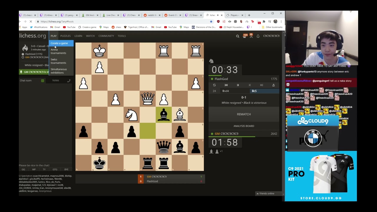 Hikaru accused GM Andrew Tang of cheating