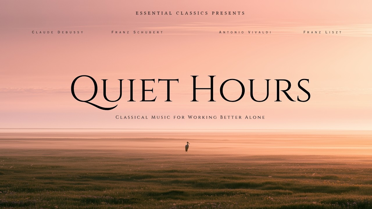 Cover Quiet Hours - Classical Music for Working Better Alone