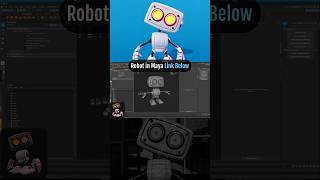 Little Robot in Maya Tutorial ✌️❤️