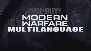 Call Of Duty Multilanguage Modern Warfare Reveal Trailer