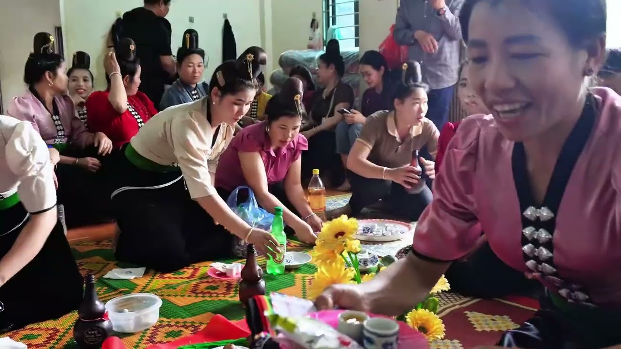 LỄ TRAO PIÊU CR VĂN ĐỨC - CD DIỆP TOẢN TẠI TƯ GIA NHÀ TRAI BẢN NÀ TÒNG NẬM TY 