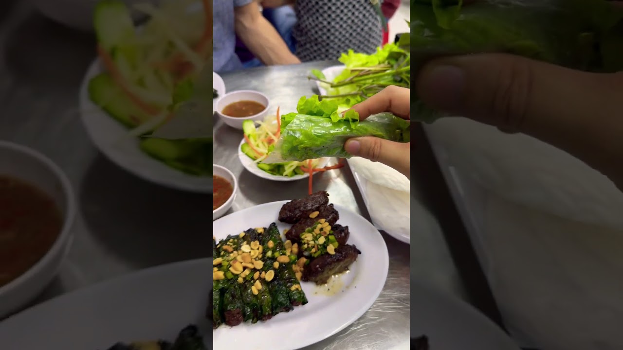 🇻🇳Vietnamese street food action: Bo La Lot 