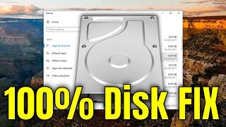 100% Disk Usage in Windows 10/11 - Fix High Disk Usage and Lagging PC in THREE MINUTES!