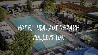 Hotel Nia, Autograph Collection Review - Menlo Park , United States of America | WowHotelReviewsAlpha