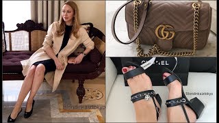 Покупки обувь ? Chanel , Prada ,  Sergio Rossi * сумки ? Gucci Marmont &amp; Chanel - Видео от blondinka iztokyo