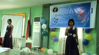 Evsulympics 2013 Duet contest Winner @ Ormoc