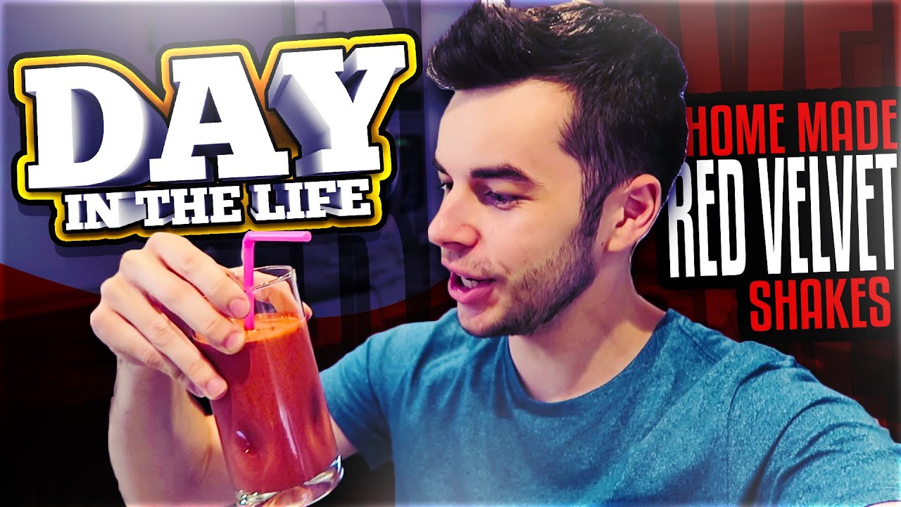 DAY IN THE LIFE - HOMEMADE RED VELVET MILKSHAKES