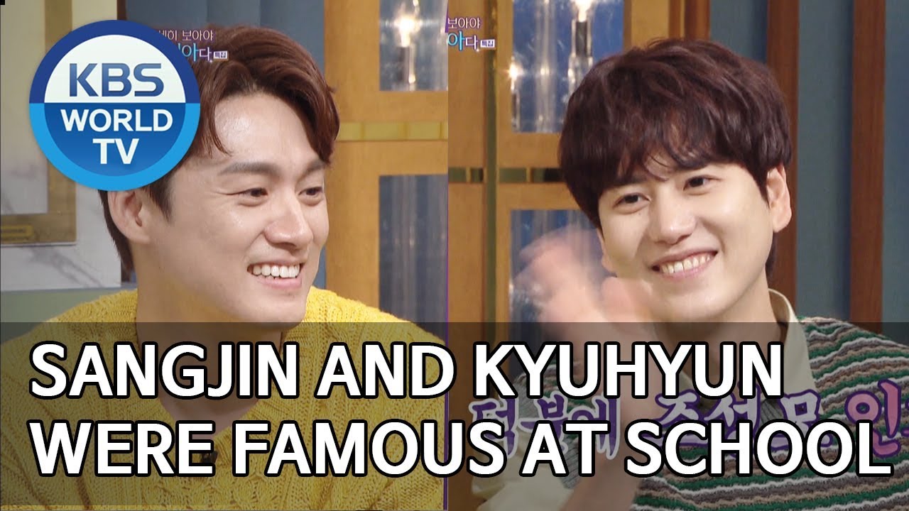 Sangjin and Kyuhyun were popular at school [Happy Together/2019.06.27]