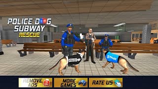 Police dog Subway rescue Game     Android mobile game play #gameplay #game ##gamer screenshot 4