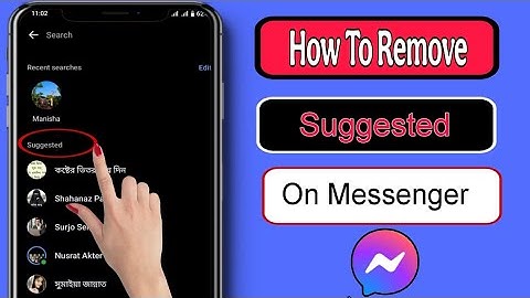 How To Remove Suggested People On Messenger (2025) Delete Suggested On Messenger