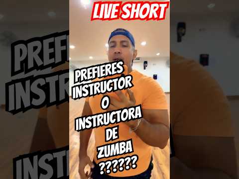 Prefieres instructor o instructora? #dancevideo #dance #shortvideo
