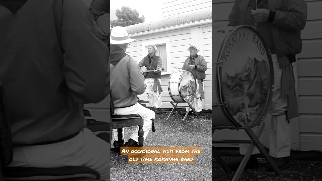 The world famous Kokatahi Band. West Coast N.Z.